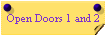 Open Doors 1 and 2