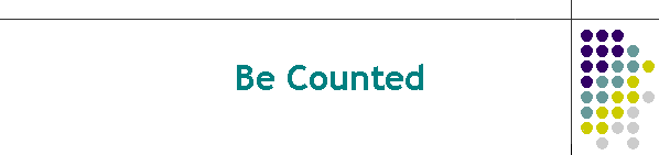Be Counted