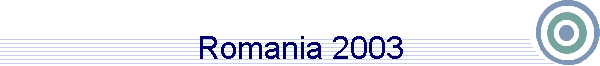 Romania 2003